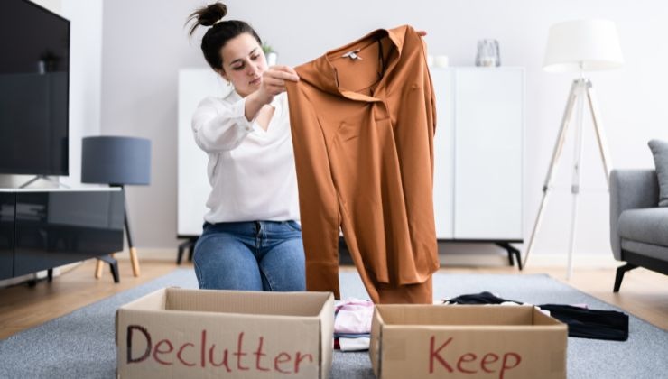 come praticare il decluttering 