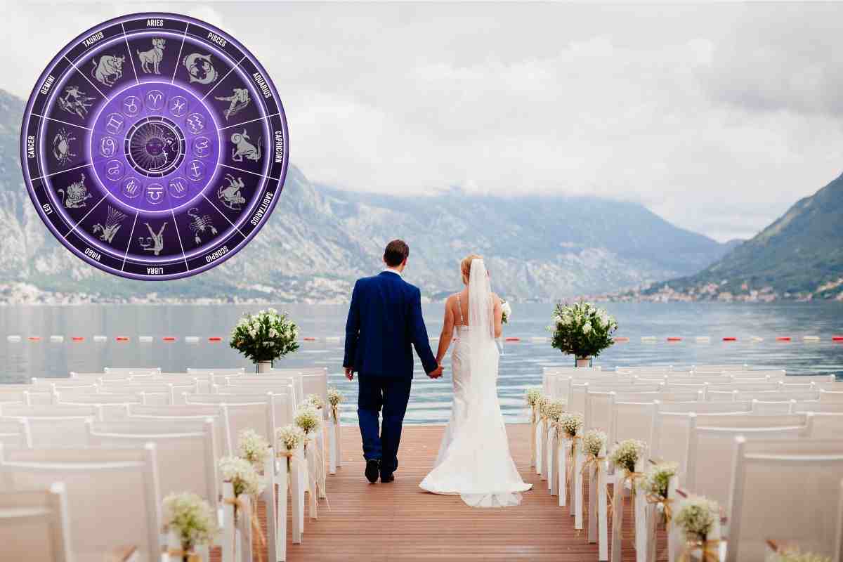 segni zodiacali pronti per il matrimonio